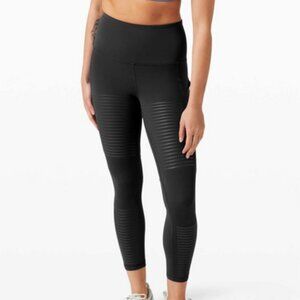 Lululemon Rogue Renegade Super High Rise Tight 25" Size 8 Black